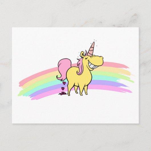 ユニコーン ポストカード (正面)