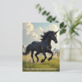 ユニコーン ポストカード (スタンド正面)
