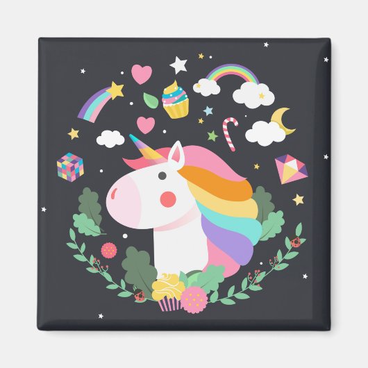 ユニコーン マグネット (正面)