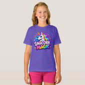 ユニコーン・マジック・キッズTシャツ Tシャツ (正面フル)