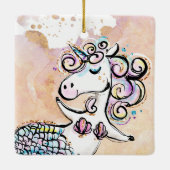 ユニコーン・マーメイド セラミックオーナメント (裏面)