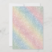 ユニコーン&マーメイド プールパーティー招待状 招待状 (裏面)