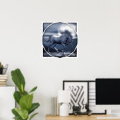 ユニコーン・ムーン ポスター (ホームオフィス)