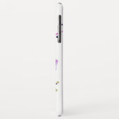 ユニコーン，モノグラム，パープルブルー，グリーン，スター， Case-Mate iPhoneケース (裏面/左)