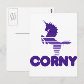 ユニコーン・ユーモア ポストカード (正面/裏面)