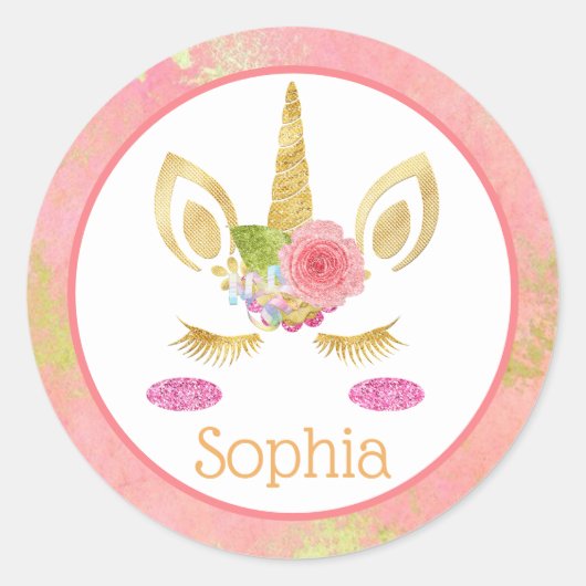 ユニコーン ラウンドシール (正面)