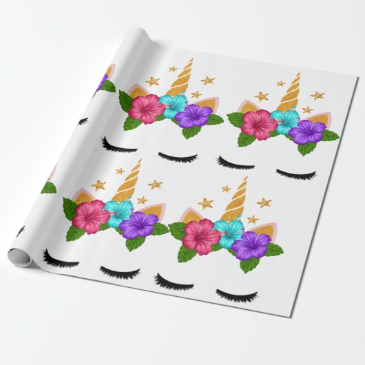 ユニコーン ラッピングペーパー (アンロールド)