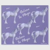 ユニコーン ラッピングペーパー (フラット)