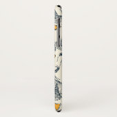 ユニコーン・ラブ・インディゴ柑橘真珠 Case-Mate iPhoneケース (裏面/左)