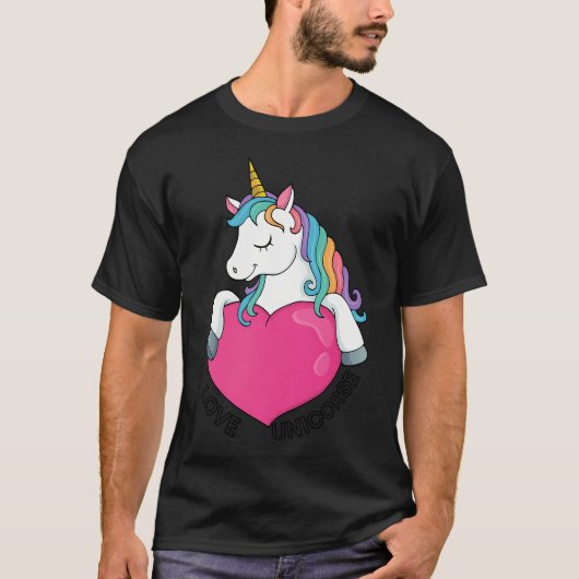 ユニコーン ラブ Tシャツ (正面)