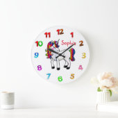 ユニコーン ラージ壁時計 (ホーム)