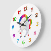 ユニコーン ラージ壁時計 (傾斜)