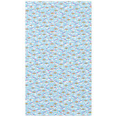 ユニコーン&レインボウズかわいい1st誕生日パーティーテーマ テーブルクロス (正面)