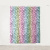 ユニコーン・レインボー・スパークル タペストリー (正面)