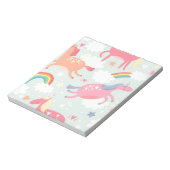 ユニコーン&レインボー ノートパッド (回転)