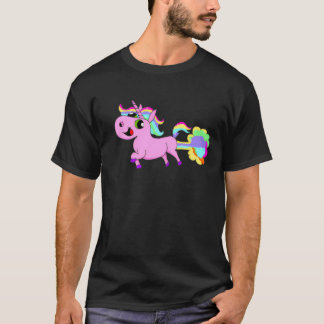 ユニコーン・レインボー Tシャツ