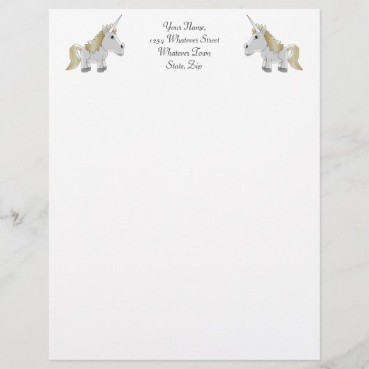 ユニコーン レターヘッド (正面)