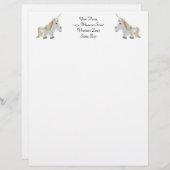 ユニコーン レターヘッド (正面/裏面)