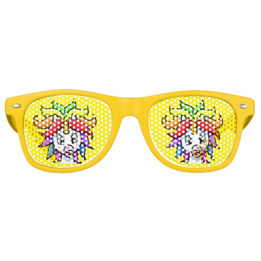 ユニコーン レトロサングラス (正面)