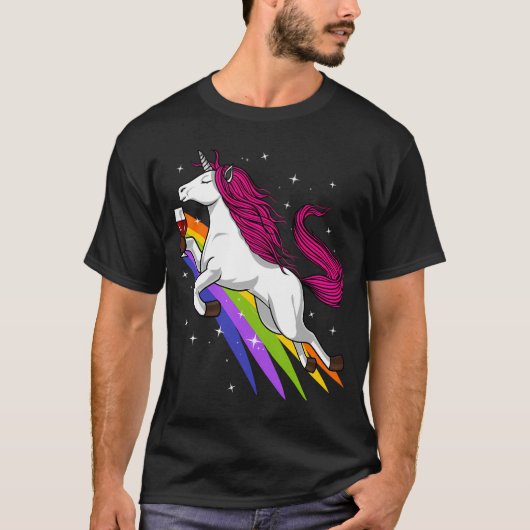 ユニコーン ワインパーティー Tシャツ (正面)