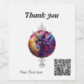 ユニコーン ワインラベル (シングルラベル)