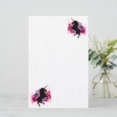 ユニコーン 便箋 (スタンド正面)