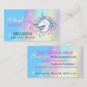 ユニコーン 名刺 (正面/裏面)