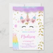 ユニコーン 招待状 (正面)