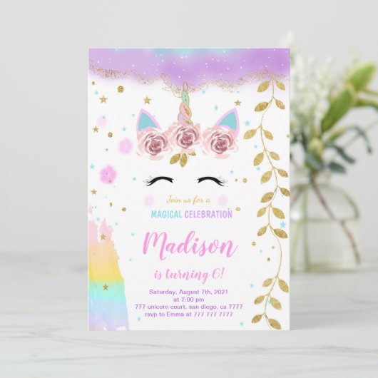 ユニコーン 招待状 (スタンド正面)