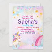 ユニコーン 招待状 (正面)