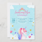 ユニコーン 招待状 (正面)