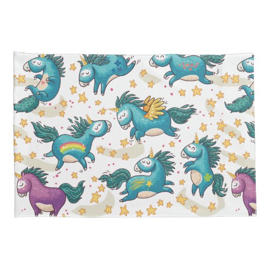 ユニコーン 枕カバー (裏面-右)