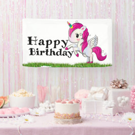 ユニコーン 横断幕