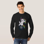 ユニコーン+破壊ボール+一言 Tシャツ (正面フル)