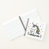 ユニコーン |私はユニコーンです ノートブック (内部)