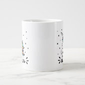 ユニコーン|私は一角獣です ジャンボコーヒーマグカップ (正面)