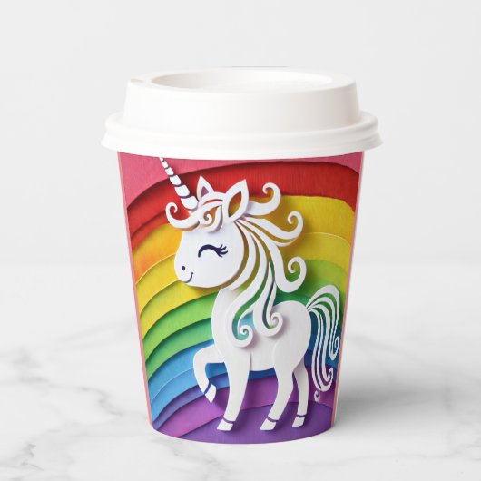ユニコーン 紙コップ (裏面)