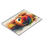 ユニコーン 絵日記 ノートブック (左側)