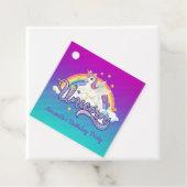 ユニコーン 虹 誕生日 マジカル ウィミカル フェイバータグ (インサイチュ)