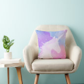 ユニコーン-装飾用クッション16x16 クッション (椅子)