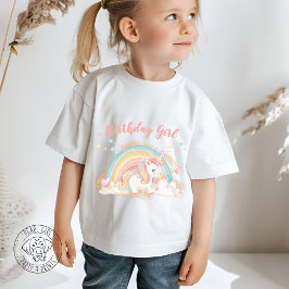 ユニコーン 誕生日おめでとう Tシャツ