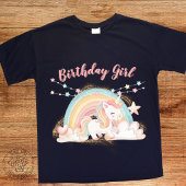 ユニコーン 誕生日おめでとう Tシャツ
