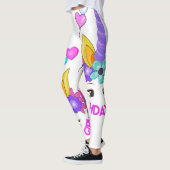 ユニコーン,誕生日ガール,誕生日パーティー レギンス (左)