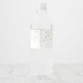 ユニコーン 誕生日パーティー ウォーターボトル ラベル (裏面)