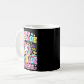 ユニコーン 長い 1年生 こんにちは 2年生 に コーヒーマグカップ (正面左)