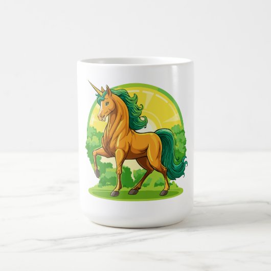 ユニコーン 馬 コーヒーマグカップ (中央)