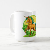 ユニコーン 馬 コーヒーマグカップ (正面左)