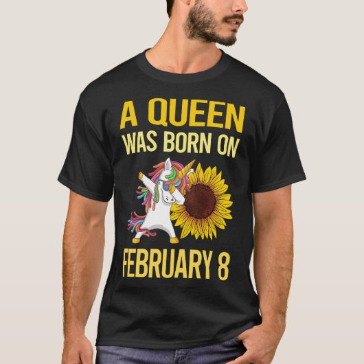 ユニコーン – 2月8日8日08 Tシャツ (正面)