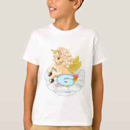 ユニコーン 6歳の誕生日Tシャツ Tシャツ