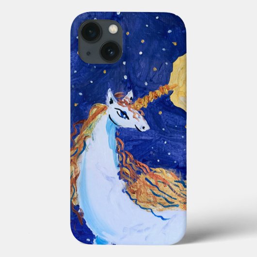 ユニコーン「Art by Kids」 Case-Mate iPhoneケース (裏面)